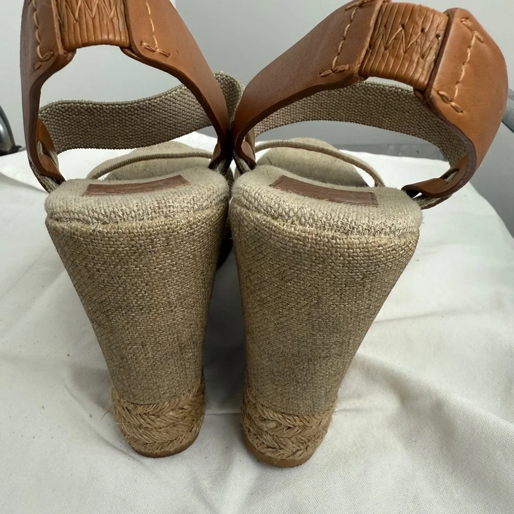 Tory Burch‎ Tan Espadrille Sandals